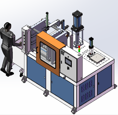 卧式一腔多模自动射蜡机