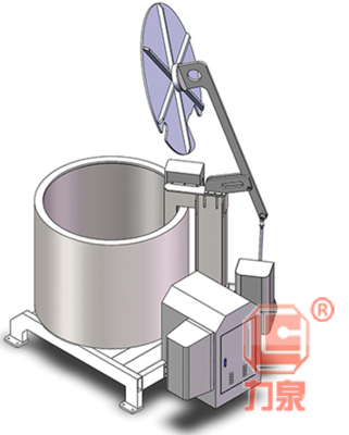 Special sizing machine for robot shell making workstation