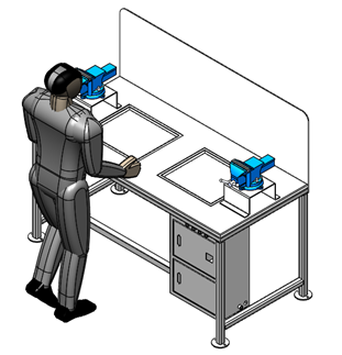 铝合金专用锯切台