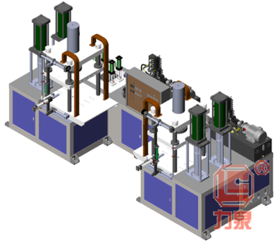 超级厚大防凹陷四柱型射蜡机