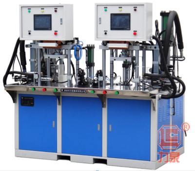 Touch screen version free wax cylinder, four column hydraulic wax spraying machine (MES system)