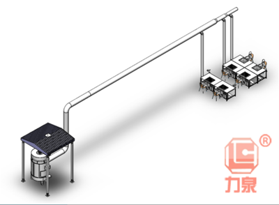 航空钛、铝合金专用打磨工作台与除尘系统